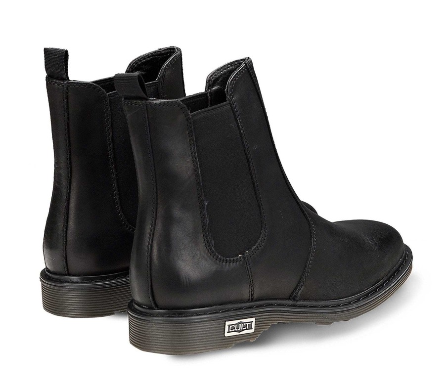 Cult Cult X Mare Fuori | Sabbath 484 Mid W Leather Black